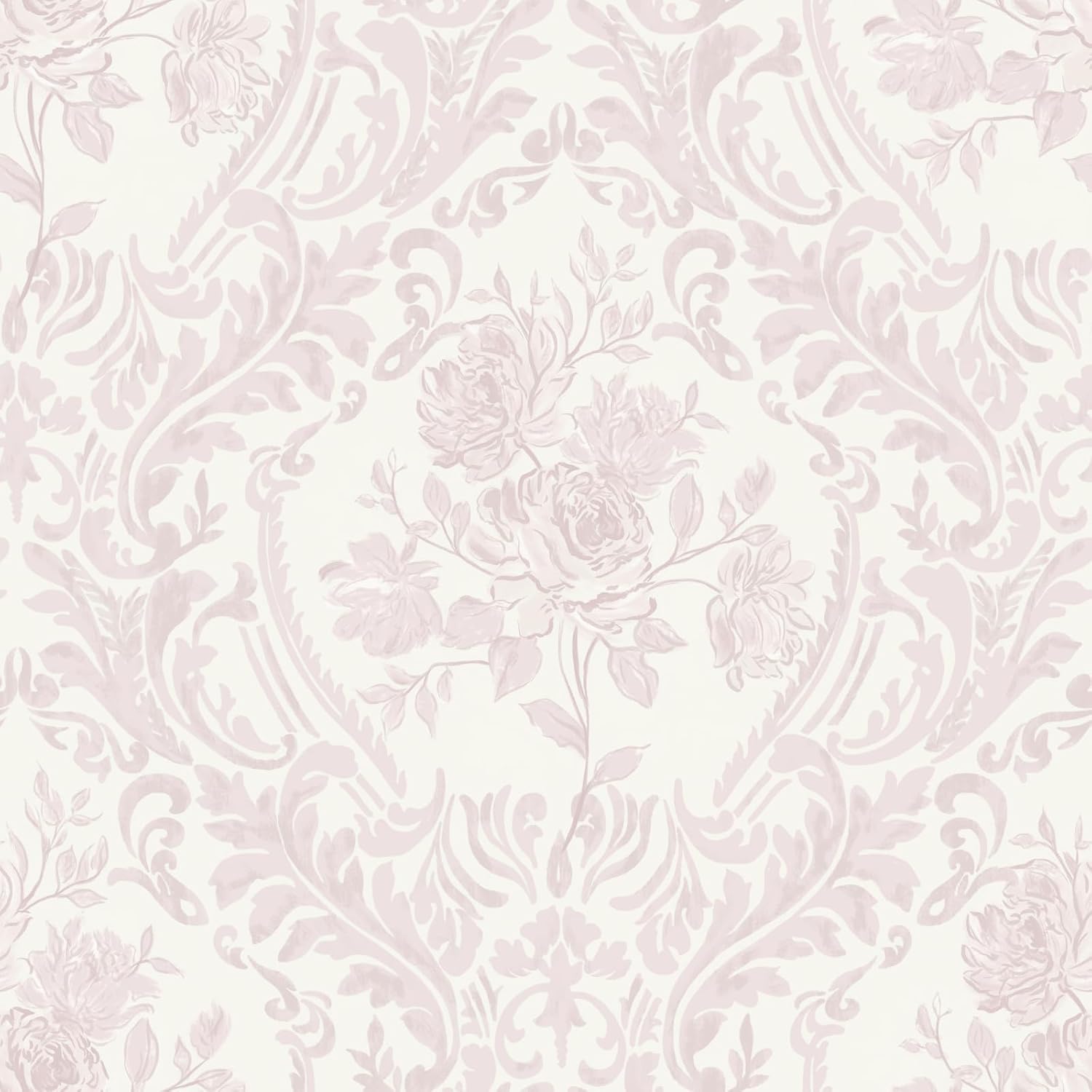 Ismoon Floral Peel and Stick Wallpaper for Boho Decor
