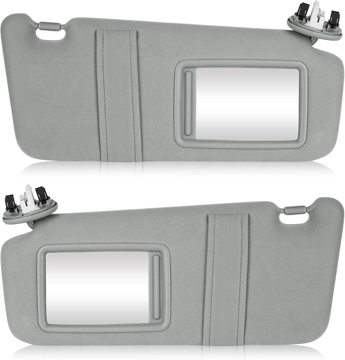 Left & Right Sun Visor with Light for Toyota Camry 2007-2011