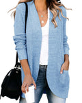 Saodimallsu Women's Cozy Open Front Cardigan for Casual Outfits
