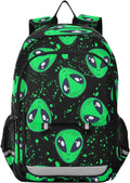 ALAZA Alien Space Doodle Fun Laptop Backpack Purse for Women Men