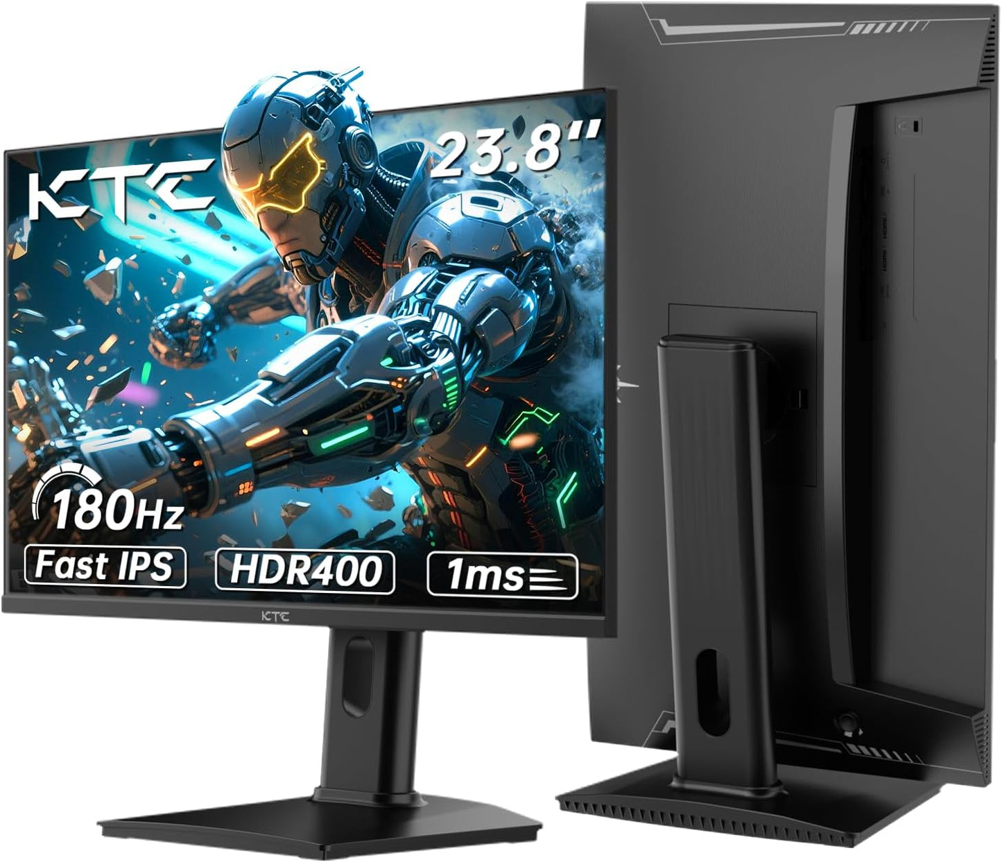 KTC 24 inch Gaming Monitor QHD 180Hz with Fast IPS Display