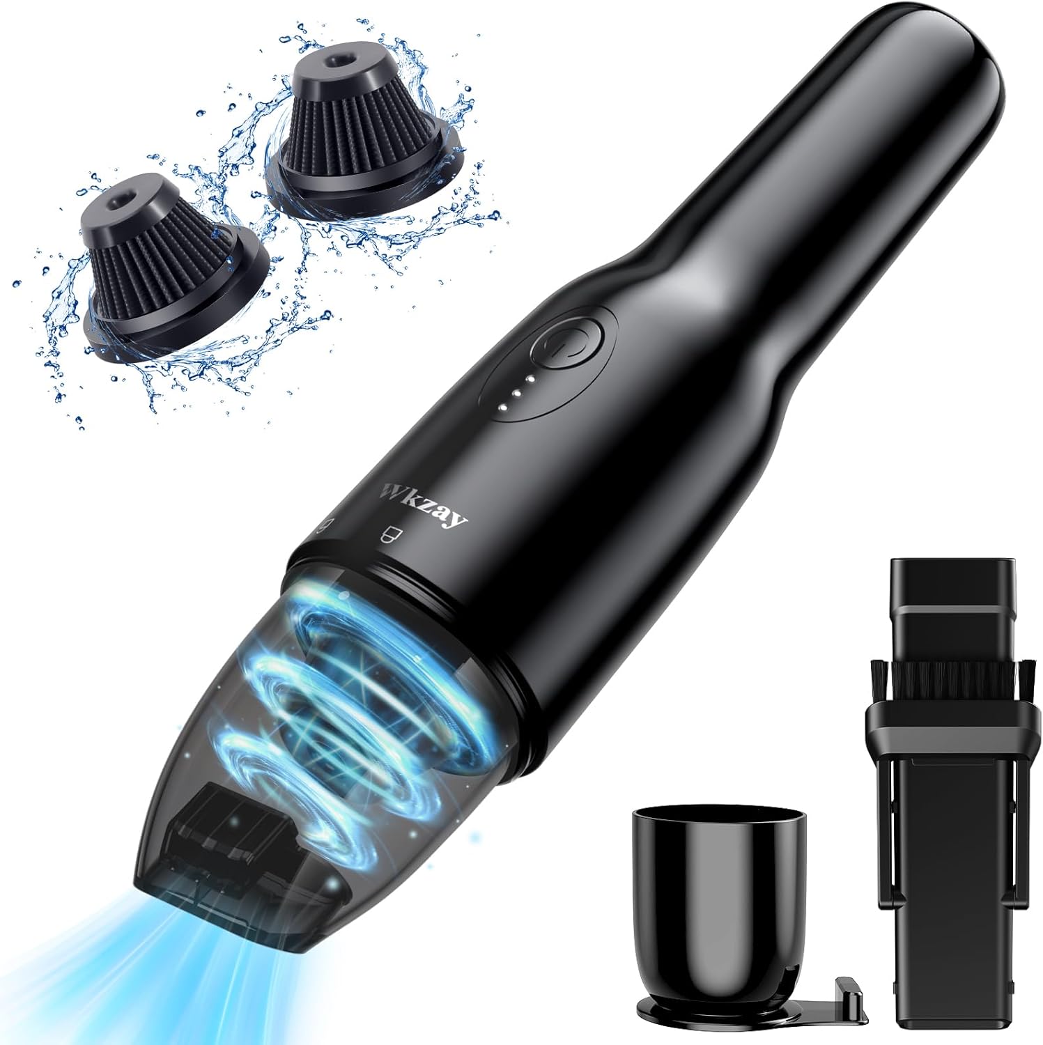 Powerful Cordless Vacuum - 16000 Pa Suction, Lightweight