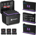 Insta 360 X4 Replacement Battery 2500mAh and 3-Slot Fast Charger