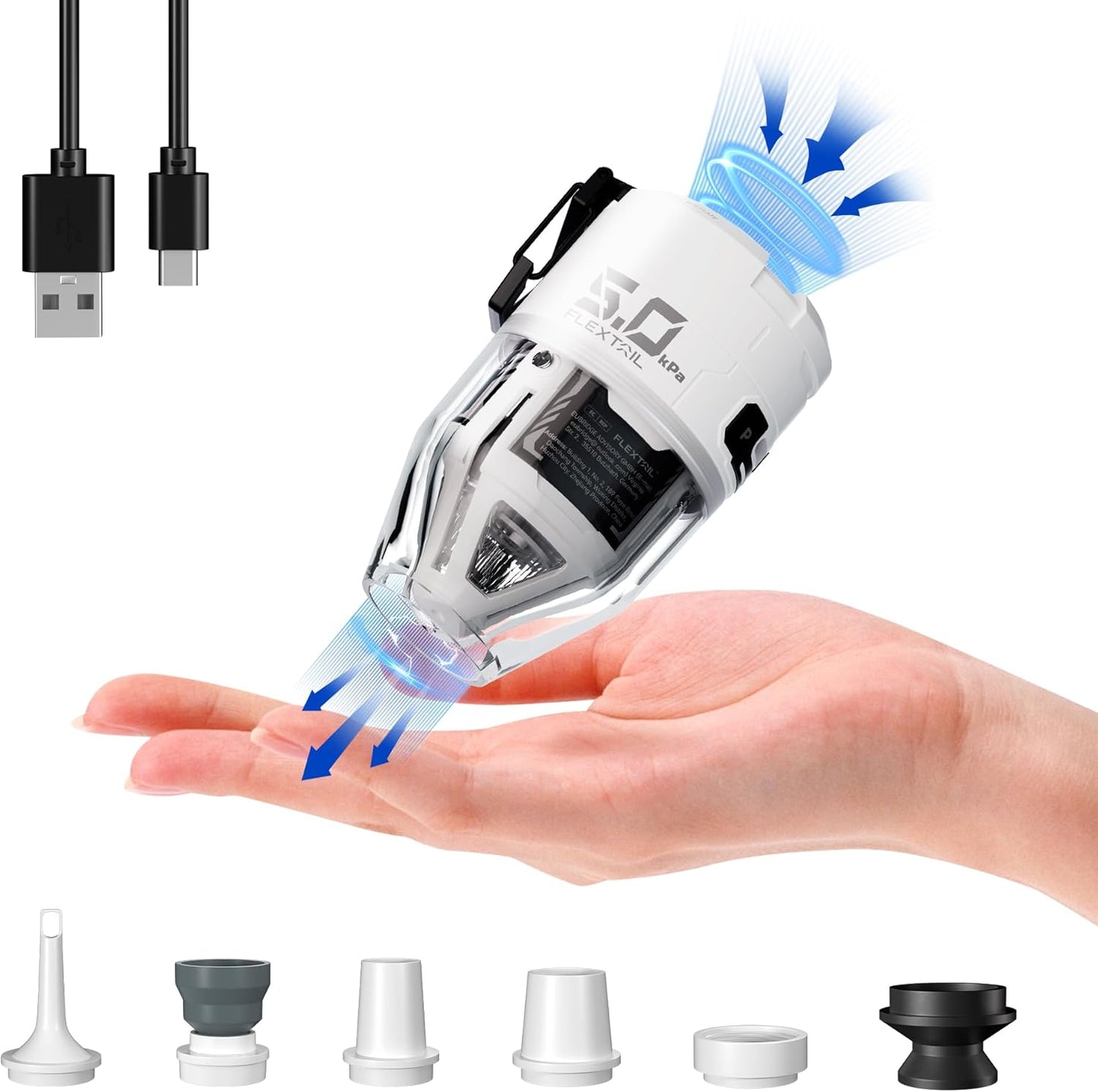 FLEXTAILGEAR Max Pump 3: Powerful Air Pump for Inflatables