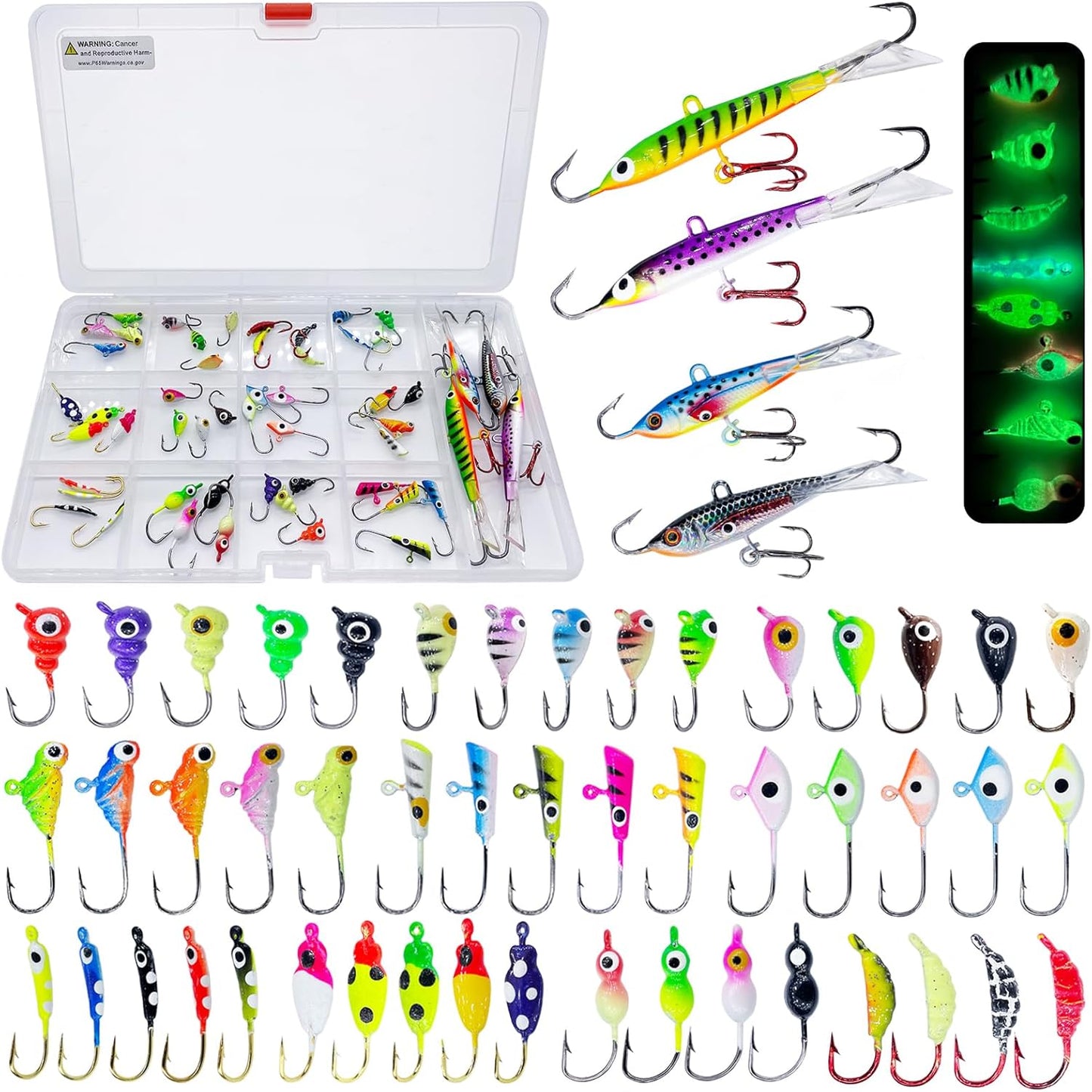 Glowing Ice Fishing Jigs for More Catches! - Bombite