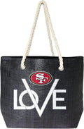 Littlearth NFL Love Tote - Durable Eco-Friendly Game Day Bag