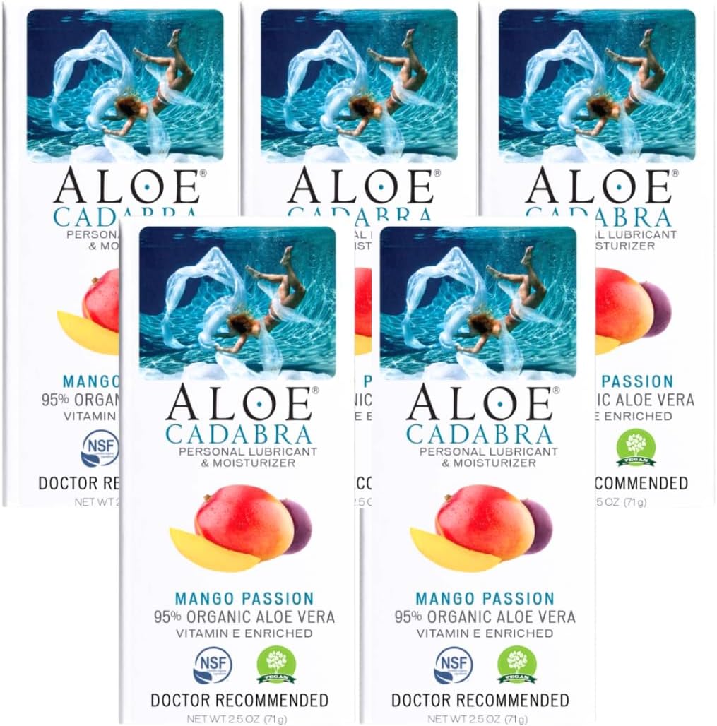 Aloe Cadabra Flavored Personal Lubricant for Couples and Women