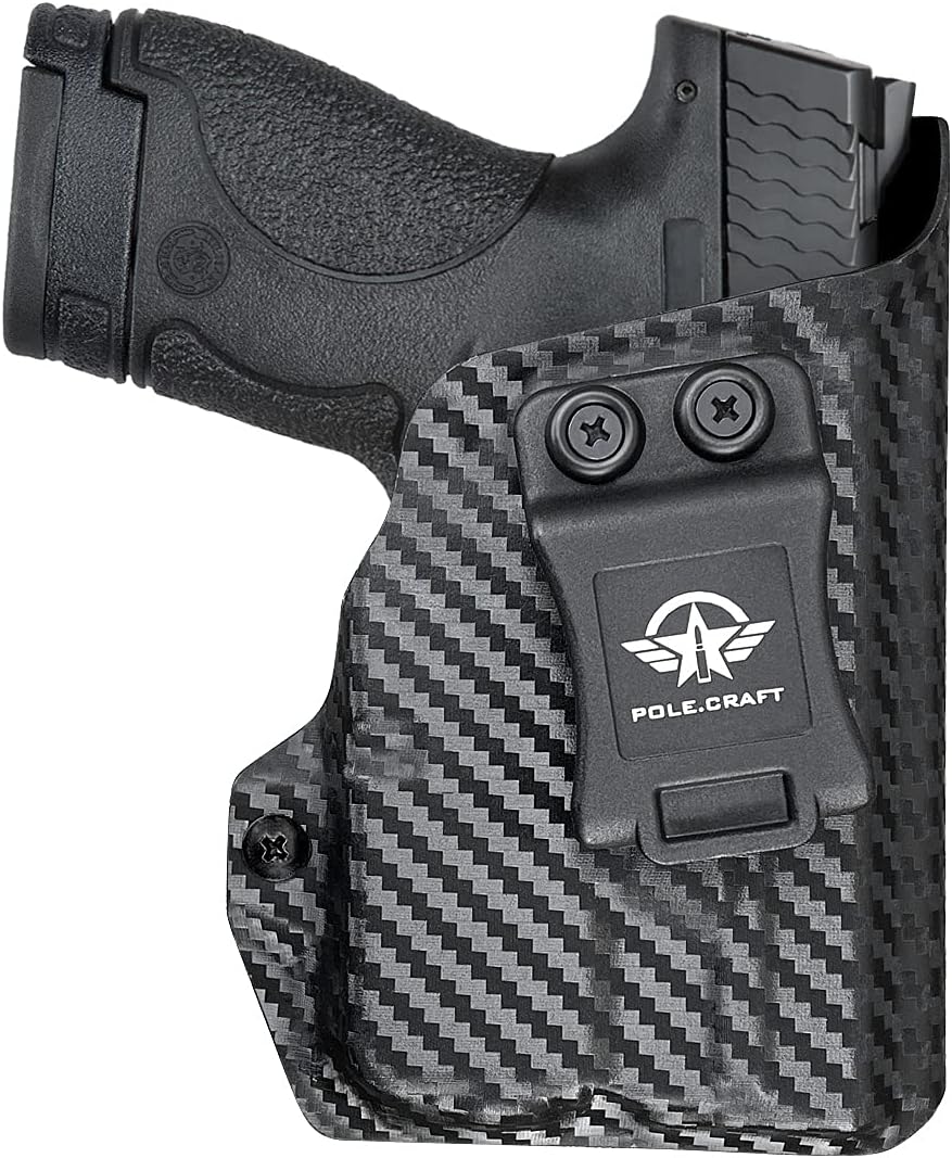 M&P Shield 40 Holster with TLR-6 Light Laser for IWB Carry