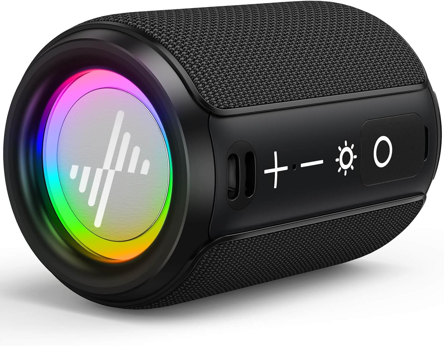 LENRUE TWS Bluetooth Speaker: IPX5 Waterproof & Colorful Lights