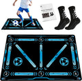 Soccer Training Mat and Grip Socks Set - Improve Footwork and Balance