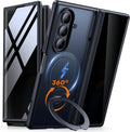 MOBOSI Z Fold7 Case with Rotatable Ring Stand - 360 Protection
