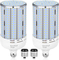 240W Corn LED Light Bulb 2 Pack - Super Bright Daylight 5000K