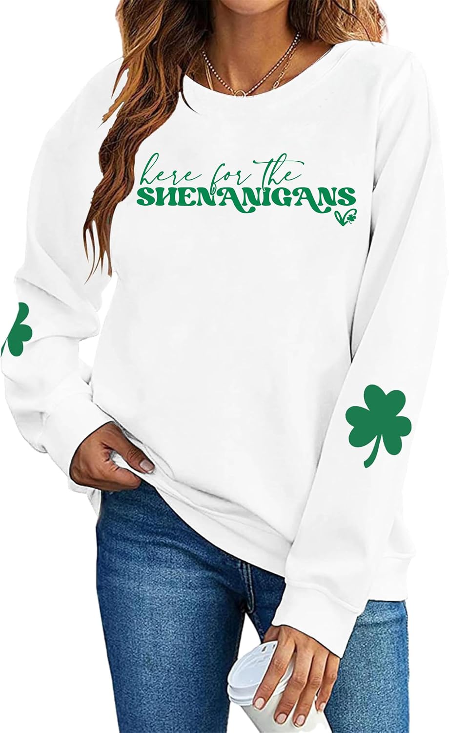Shenanigans Shamrock Sweatshirt 