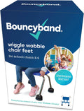 Bouncyband Wiggle Wobble Chair Feet - Classroom Wiggle Seat for Focus