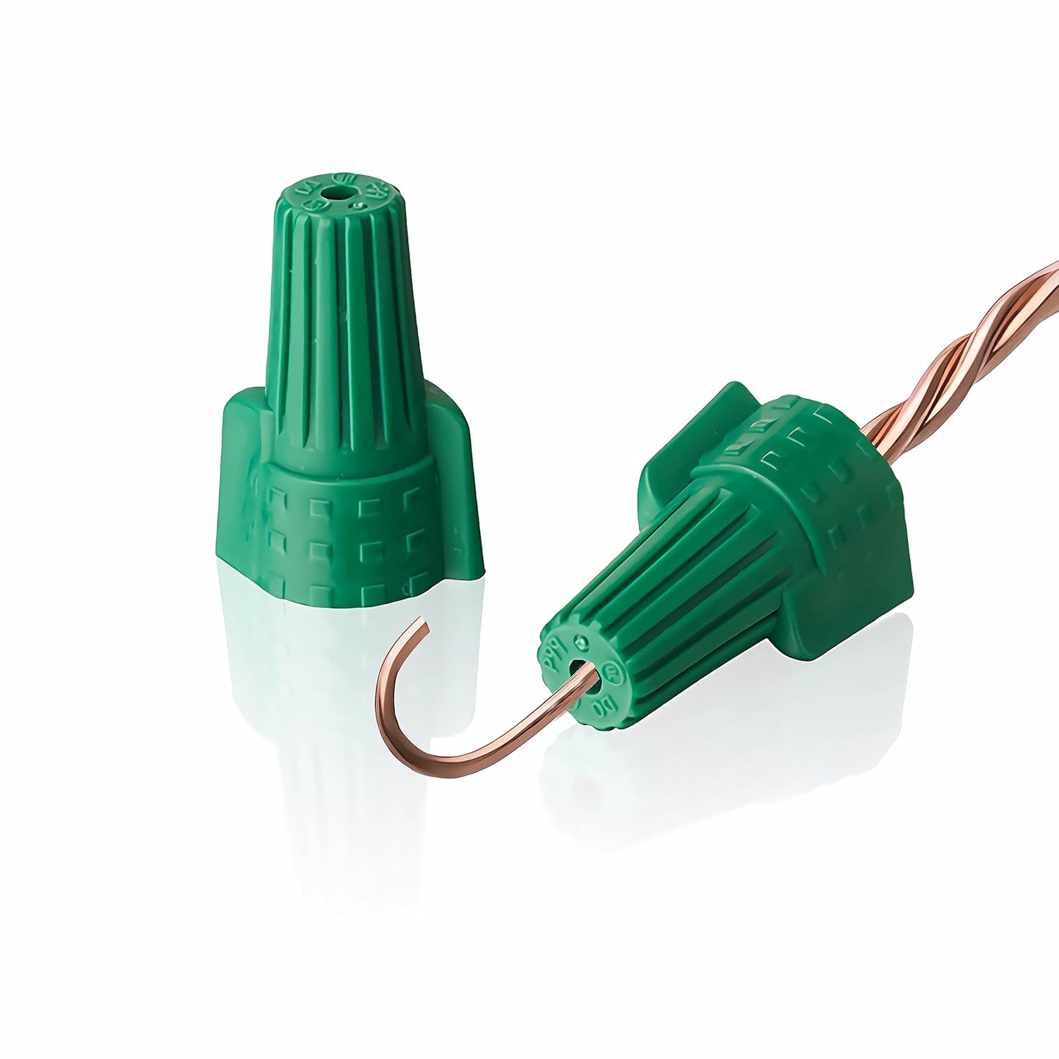 Winged Ground Wire Connectors Nuts for Secure Electrical Bonds