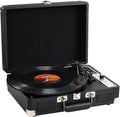 Hododou Vinyl Record Player Portable Suitcase Turntable - Versatile