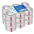 Heavy Duty Clear Packing Tape Refills 18 Rolls - Long Lasting Seal