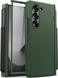 Green Galaxy Z Fold 6 Case with S Pen Holder & Screen Protector - Slim
