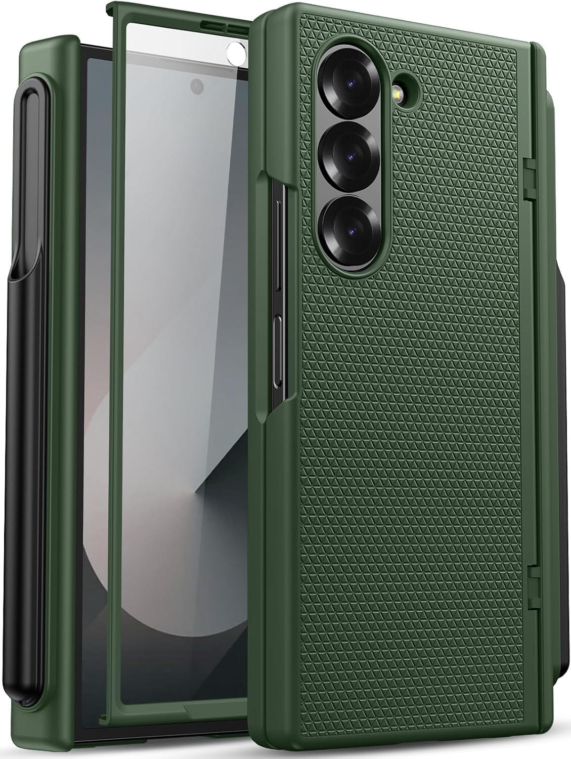 Samsung Galaxy Z Fold 6 Case with S Pen Holder and Protection
