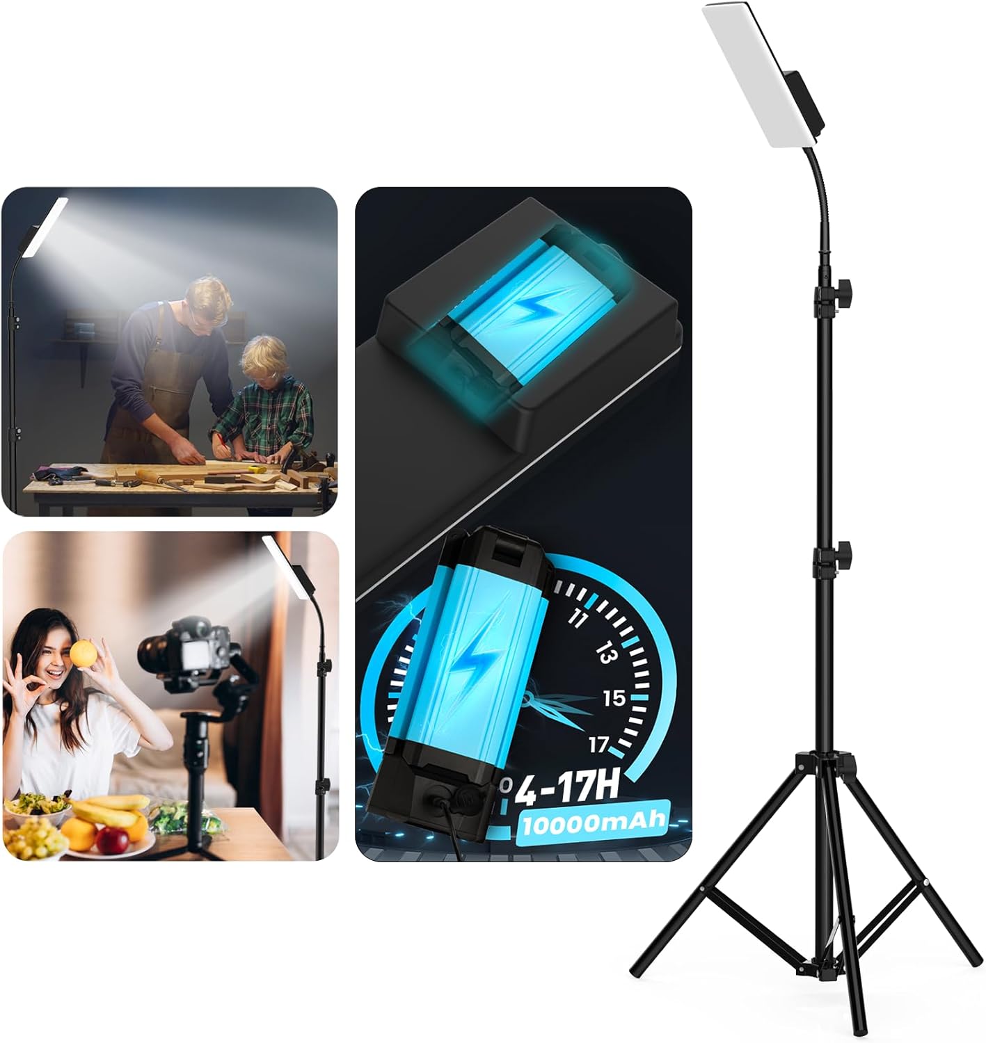 2500 Lumen Telescoping Camping Light by SUDISER