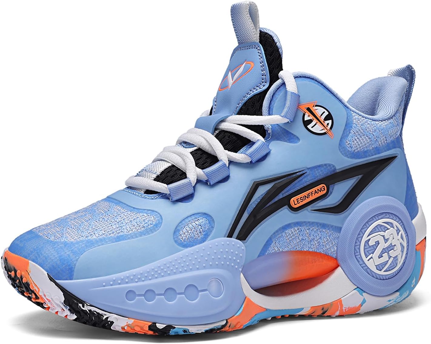 JMFCHI Kids Basketball Shoes High-top Durable Sneakers for Kids