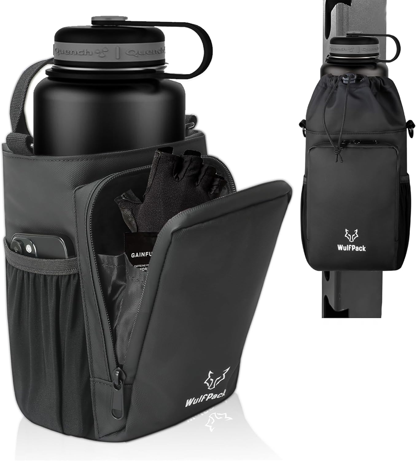 Magnetic Gym Bag with Large Pockets for All Your Essentials