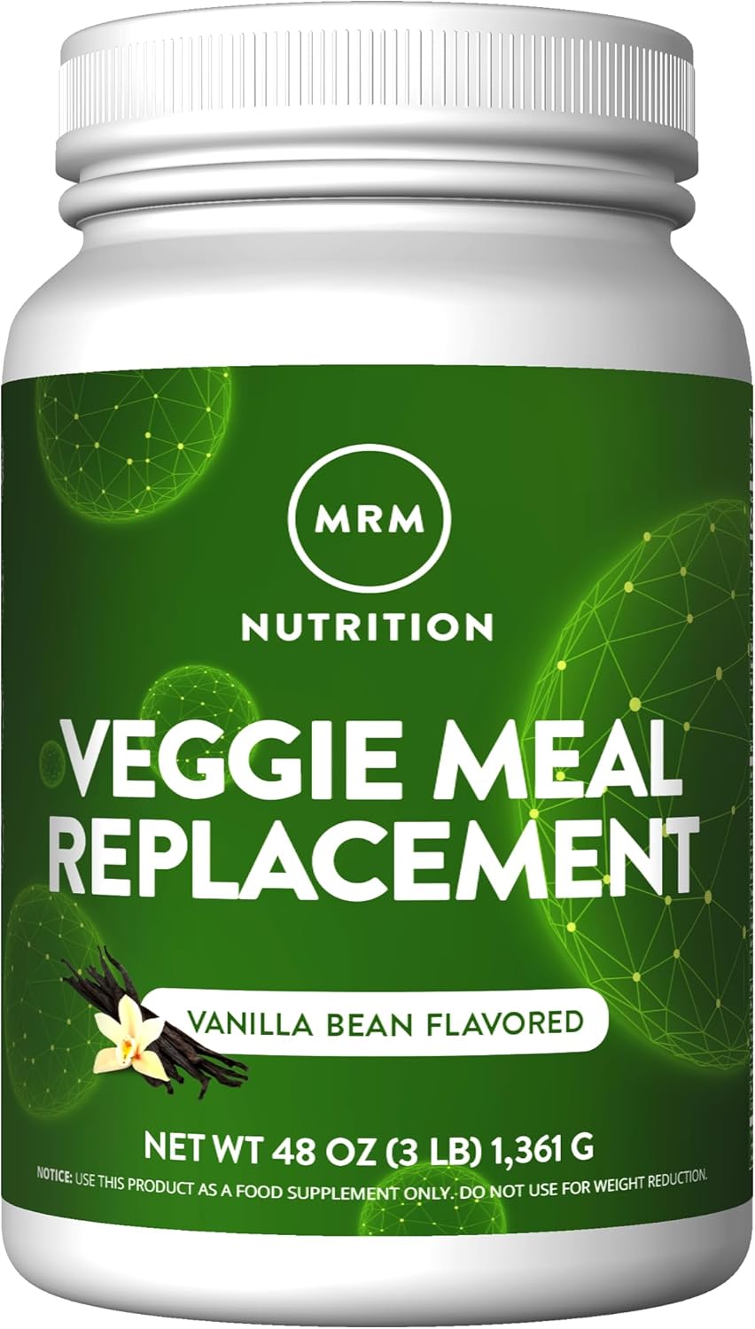 MRM Nutrition Veggie Meal Replacement Protein for Healthy Living