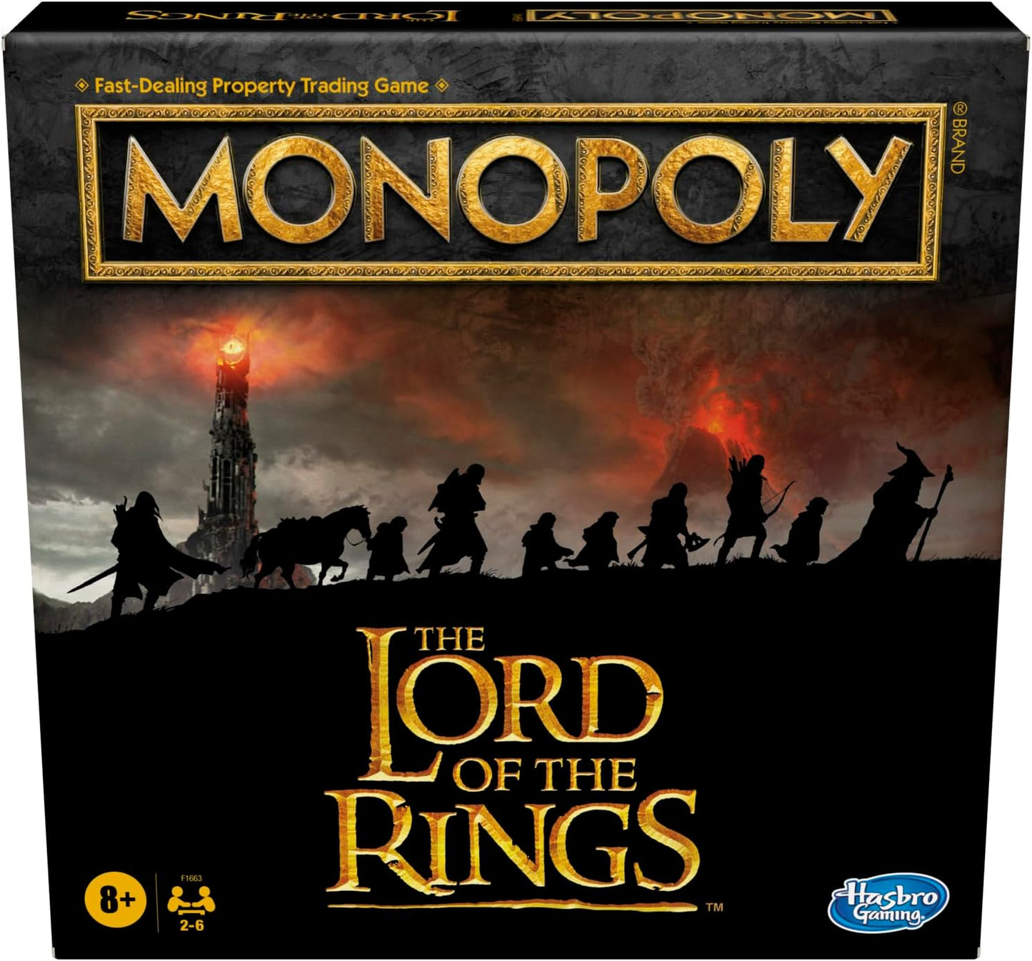 Monopoly The Lord of The Rings Edition Board Game for Families