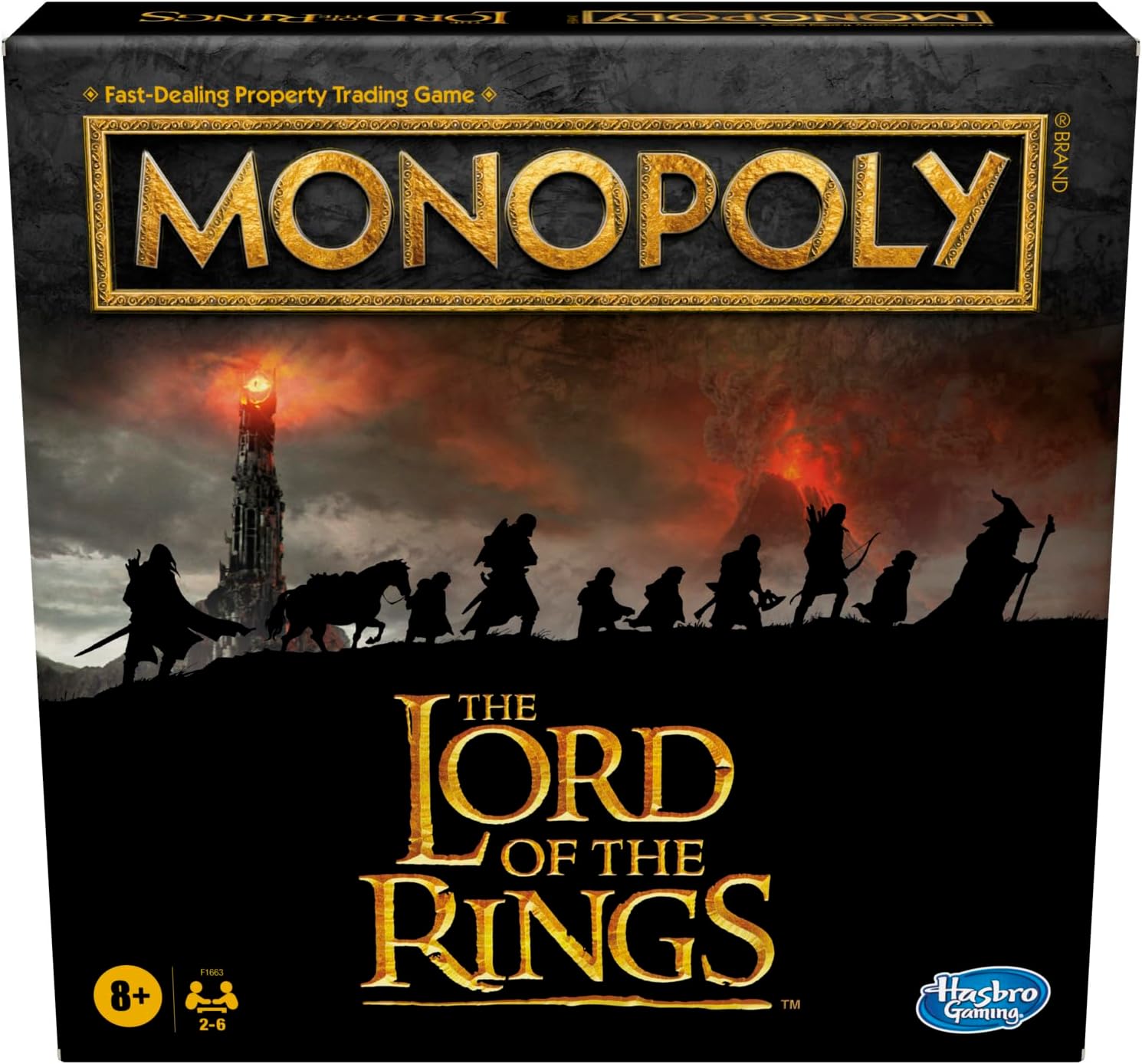 Monopoly The Lord of The Rings Edition Board Game for Families