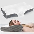 ZAMAT Contour Memory Foam Pillow for Neck Pain Relief - Adjustable