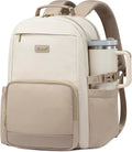 Laptop Backpack for Women with Pouch Pocket for Large Cup - Spacious