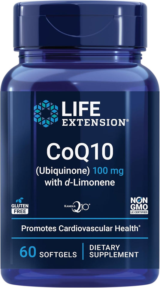 CoQ10 with d-Limonene for Heart Health and Energy Support