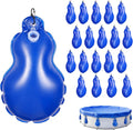20 Pack Pool Cover Weights Above Ground - Heavy Duty Water Bags