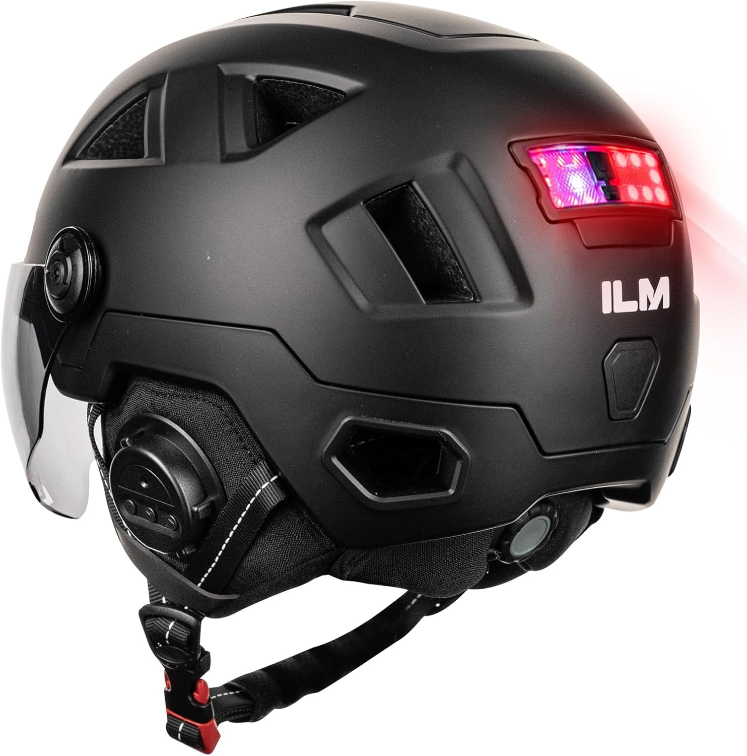 ILM Smart Adult Bike Helmet with Automatic G-Sensor Features
