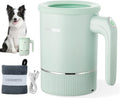 Dog Paw Cleaner W02 Green for Medium to Large Dogs - Gentle Wash