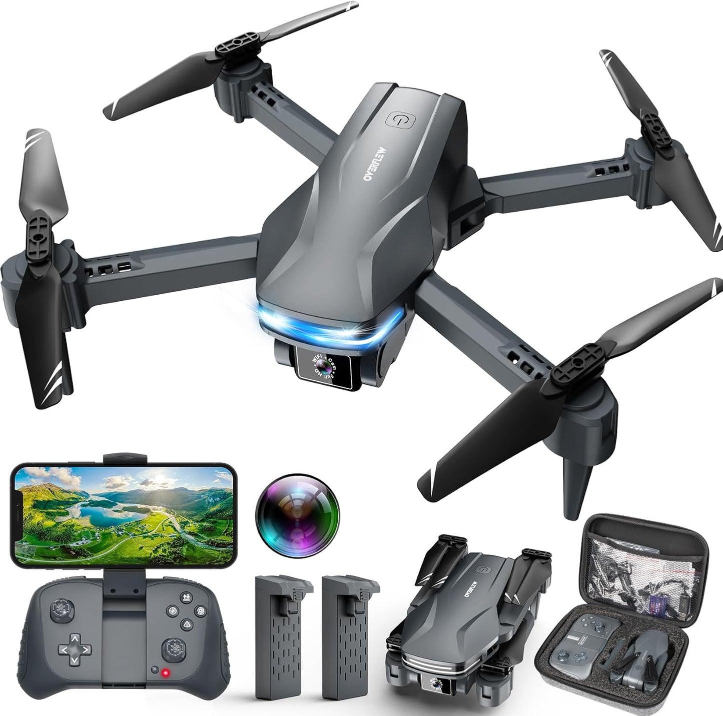 Portable Voice Controlled Drone - Capture Flying Moments
