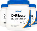 Nutricost D-Ribose Powder 500 Grams for Energy and Recovery