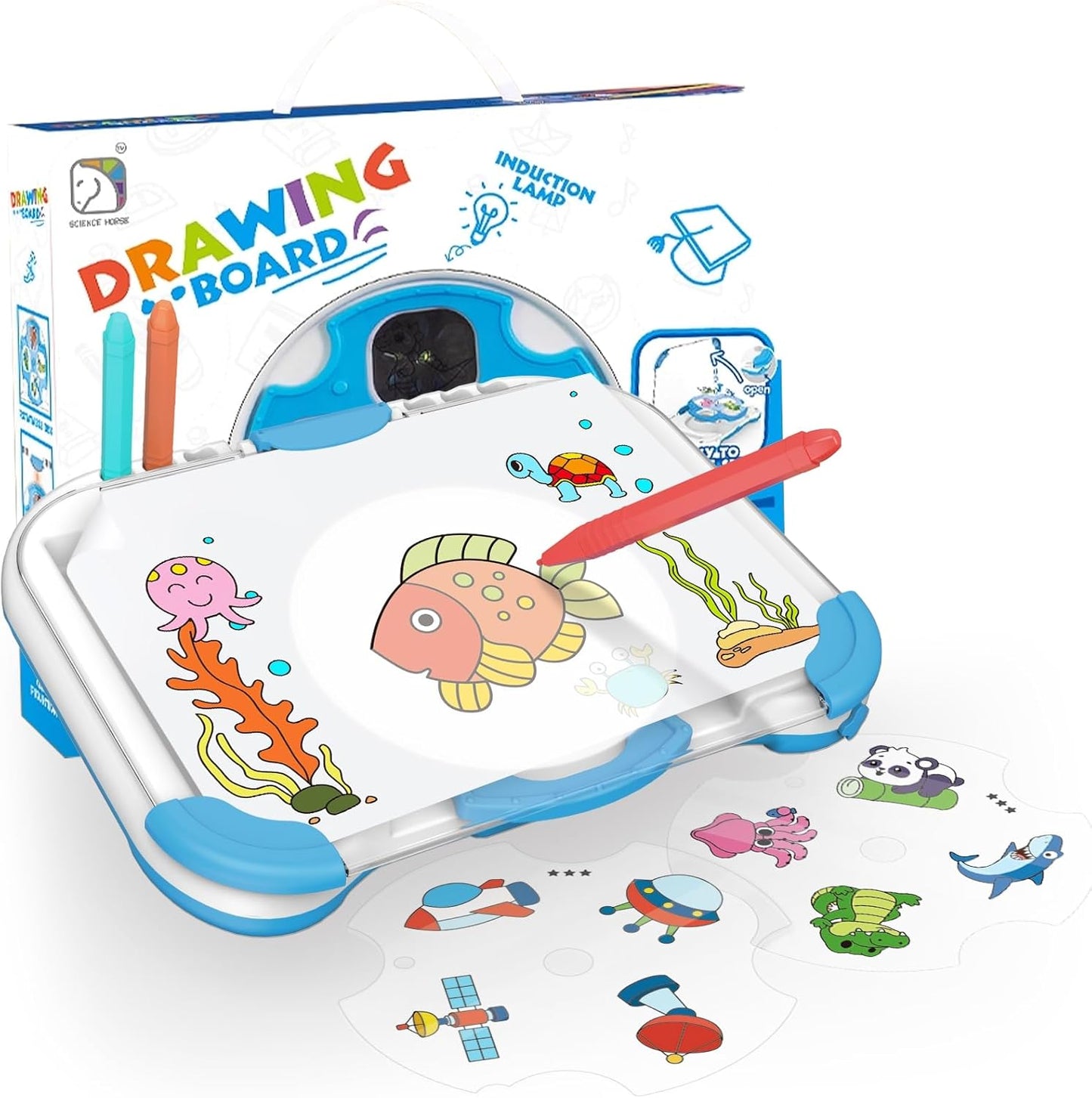 Educational Light Up Drawing Projector for Kids