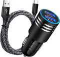 Car Charger Type C Fast Charger for Samsung - 30W Dual Port Rapid