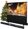 Elite Screens ezCinema 2 70-inch 16:9 Manual Floor Pull Up - Portable