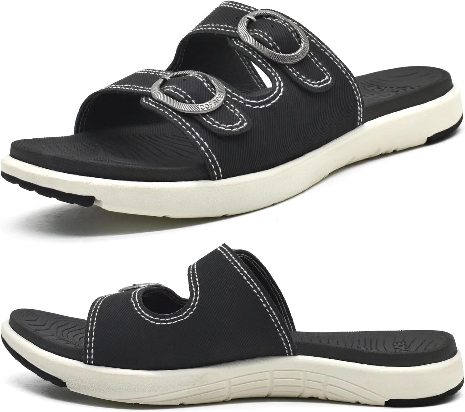 Comfortable Orthotic Slides for Women with Arch Support