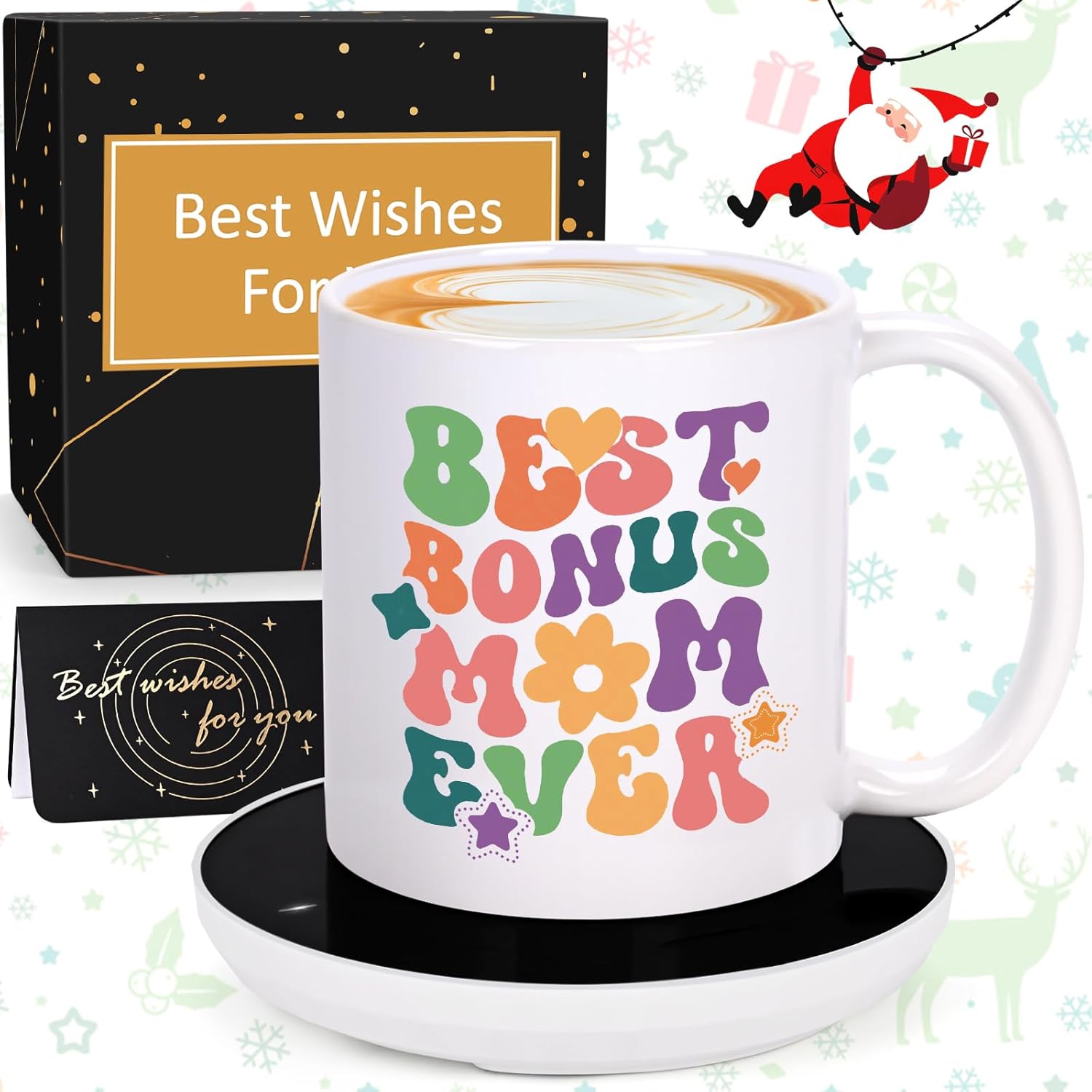 Best Bonus Mom Ever Coffee Mug Set