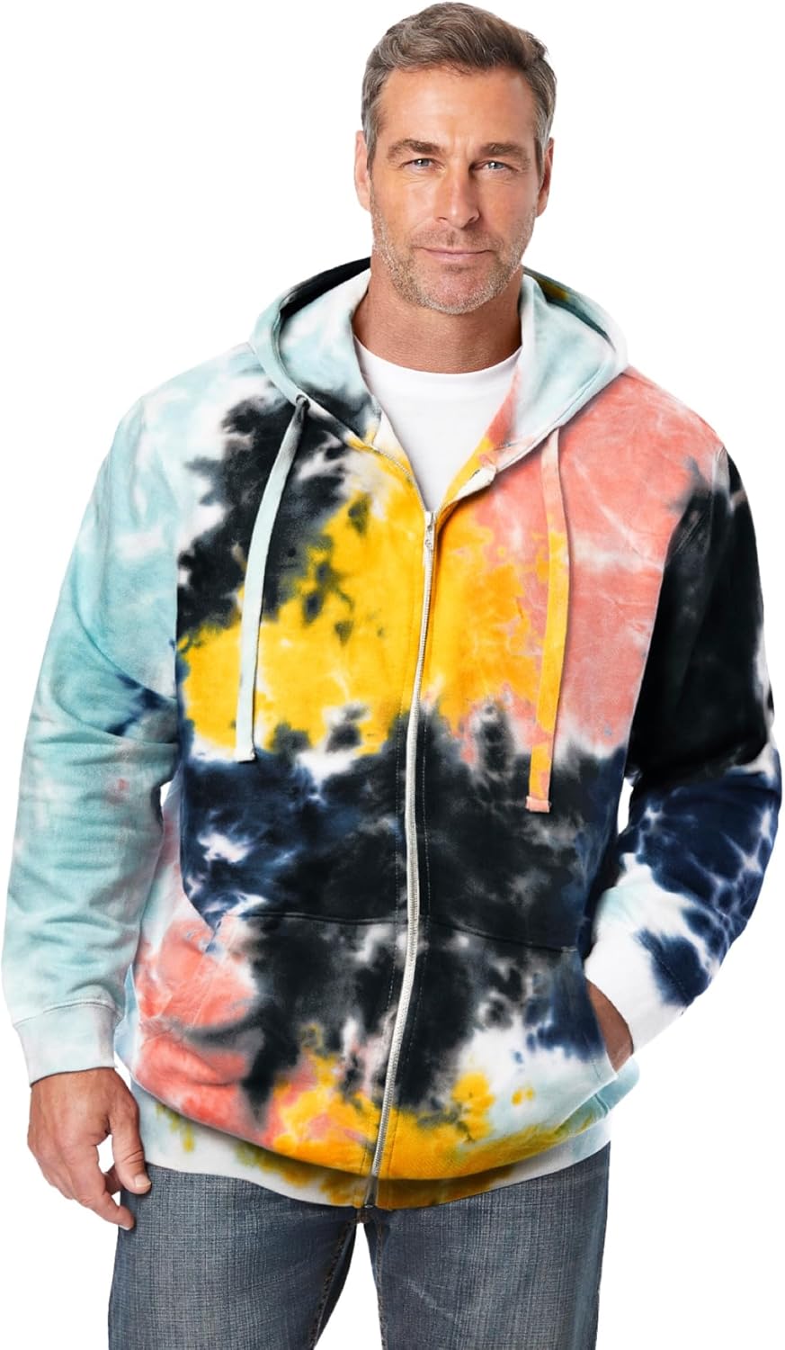 KingSize Men's Big & Tall Fleece Zip-front Hoodie Jacket Review
