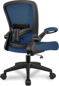 Ergonomic Mesh Office Chair Navy - High Back Lumbar Support