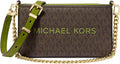 Michael Kors Bryant Small Canvas Crossbody for Women - Convertible