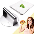 Meykers Stainless Steel Burger Smasher | Perfectly Pressed Patties
