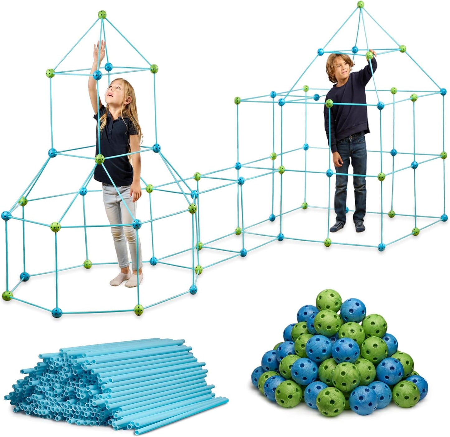 Ultimate Fort Building Kit - Creative STEM Fun!