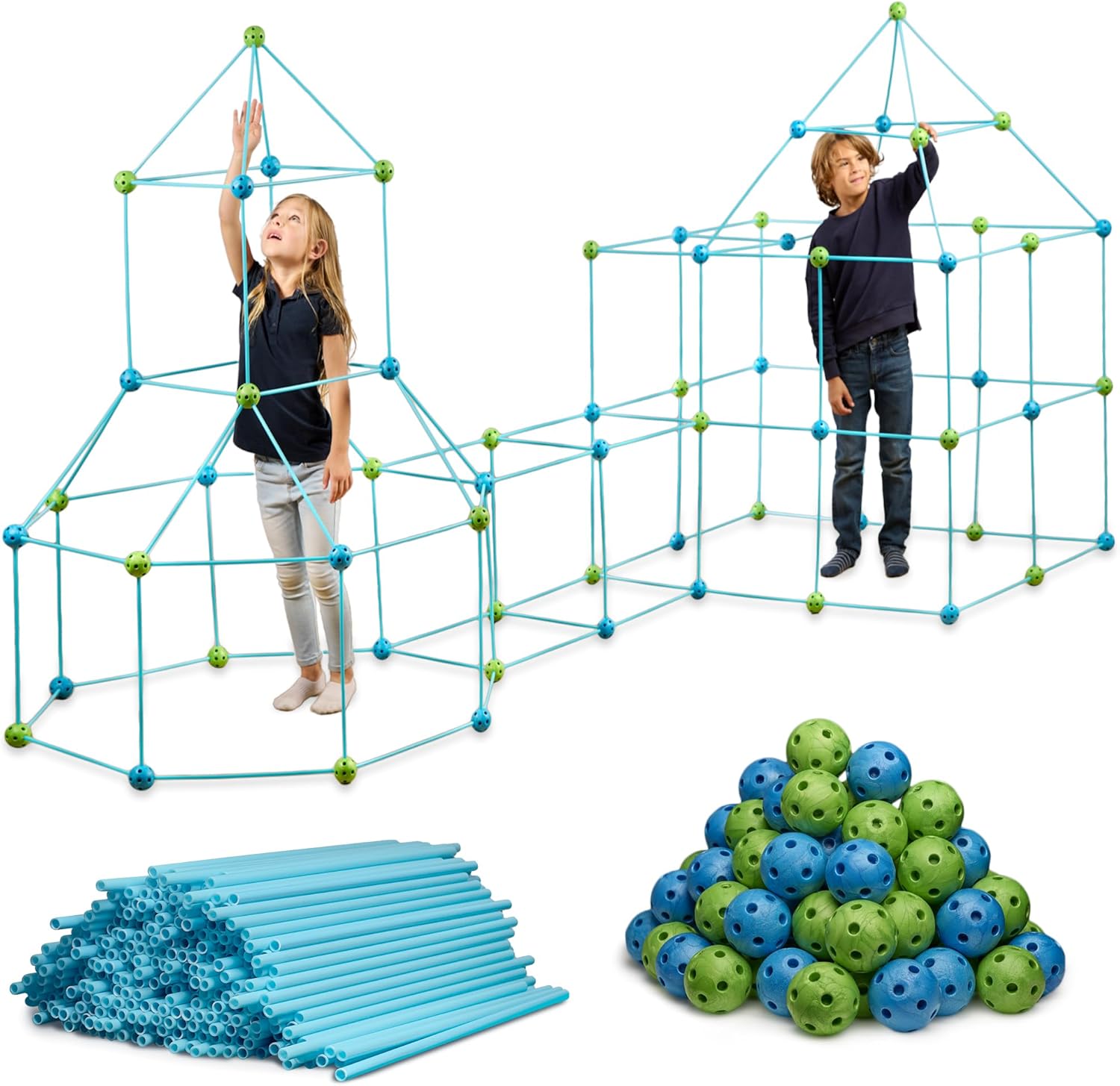 Ultimate Fort Building Kit - Creative STEM Fun!