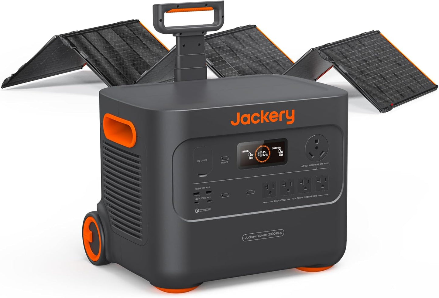 Jackery Solar Generator 2000 Plus: Ultra Fast Charging, Power Anywhere