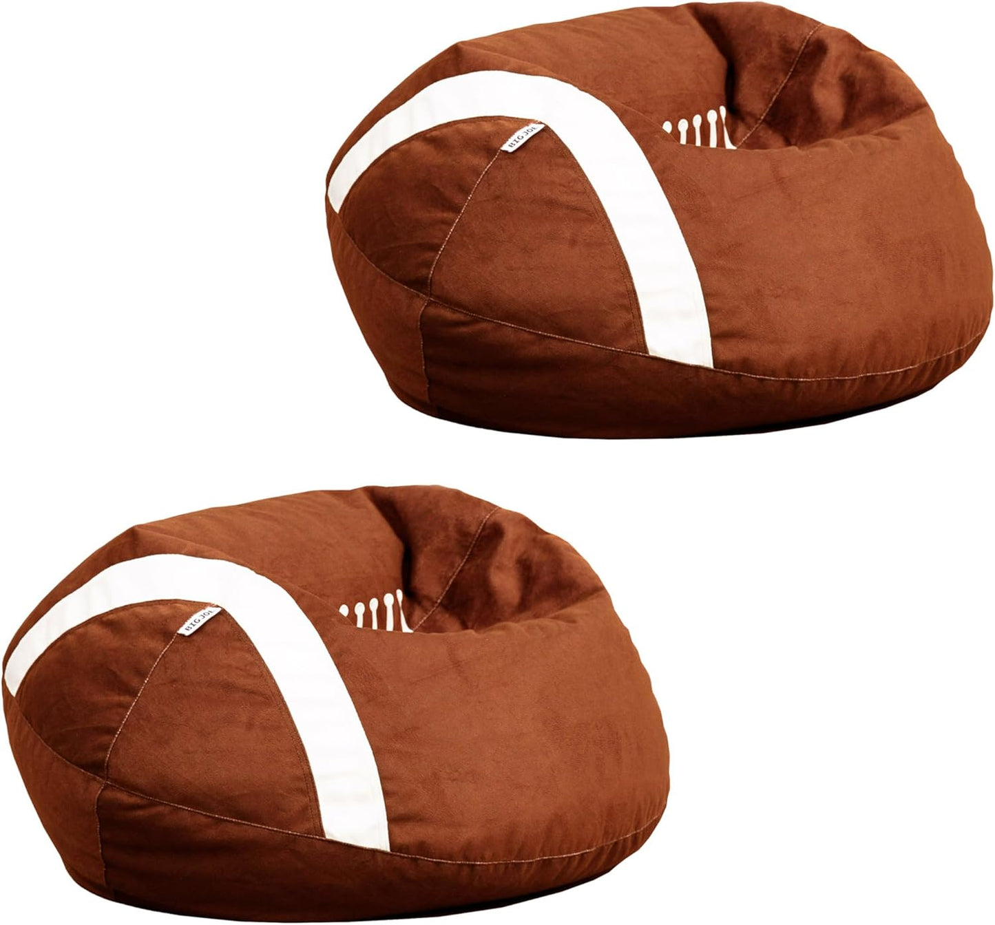 Big Joe Sports Ball Child-Sized Bean Bag Chair for Kids, 2 Pack